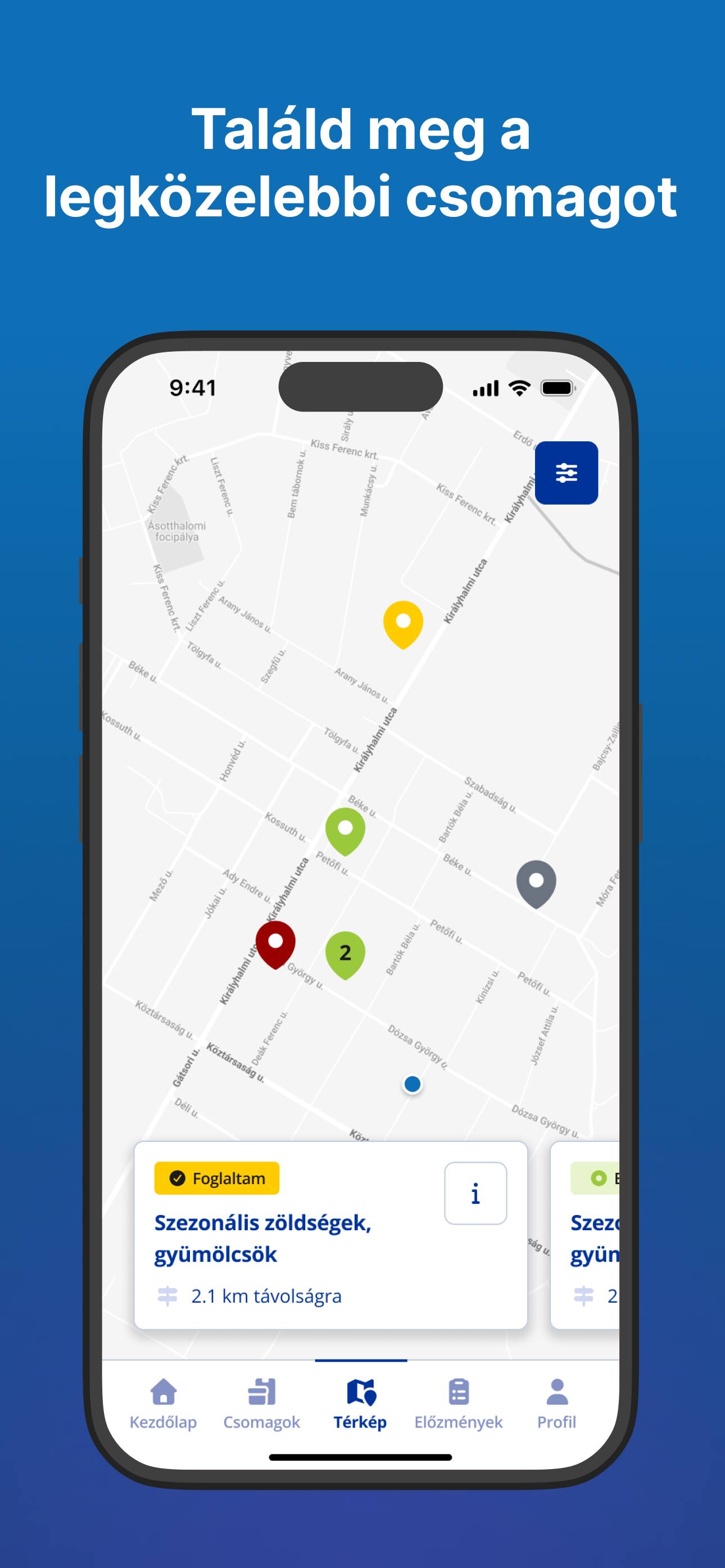 Térkép képernyőkép